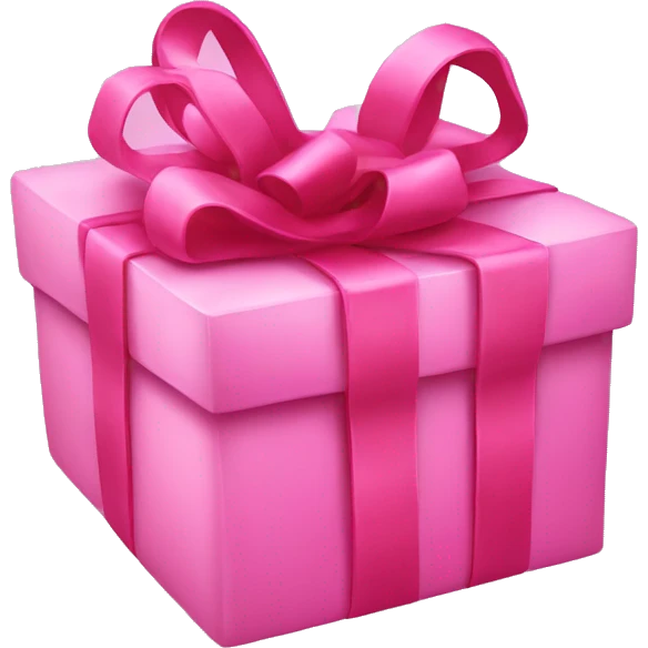 pink present emoji