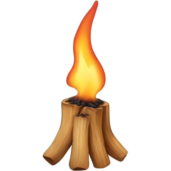 Palo santo burning emoji