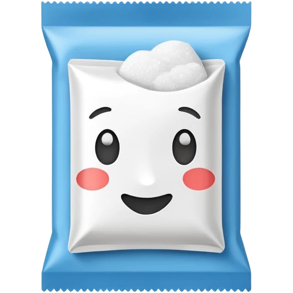 Salt packet emoji