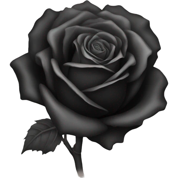 black rose emoji