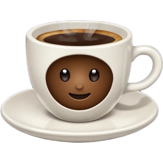 shot of espresso in ceramic emoji