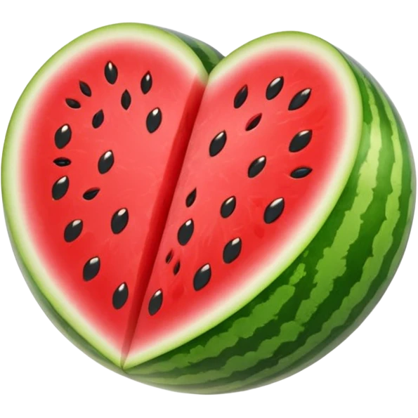 heart watermelon emoji