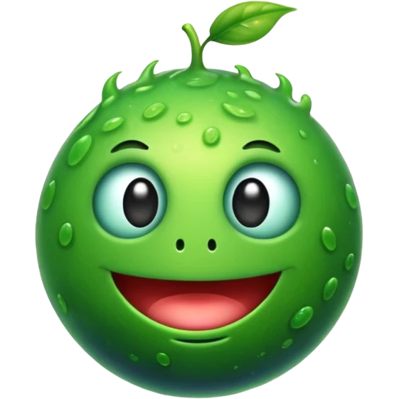 typical green germs emoji  emoji