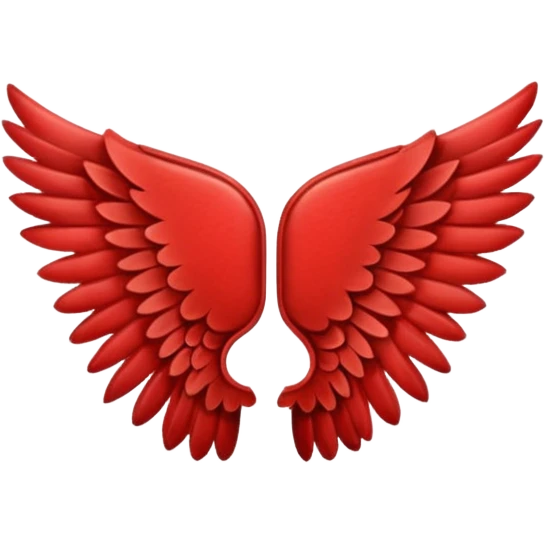 red wing emoji