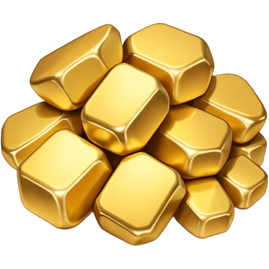 Gold nuggets emoji