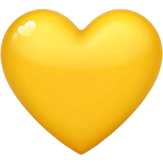 yellow heart emoji