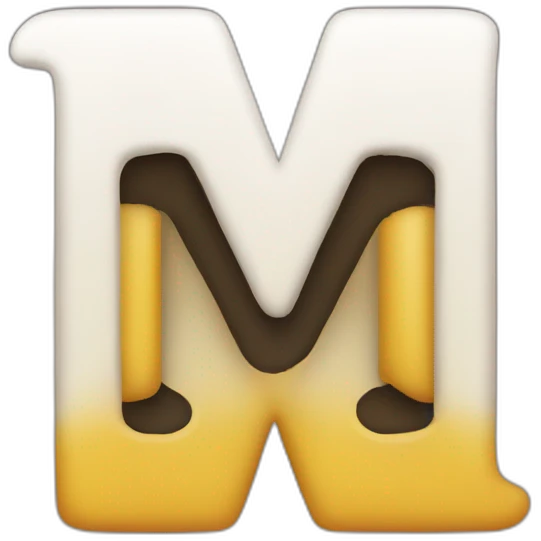 letter M bee emoji
