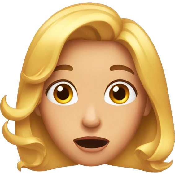 woman surprised reaction emoji