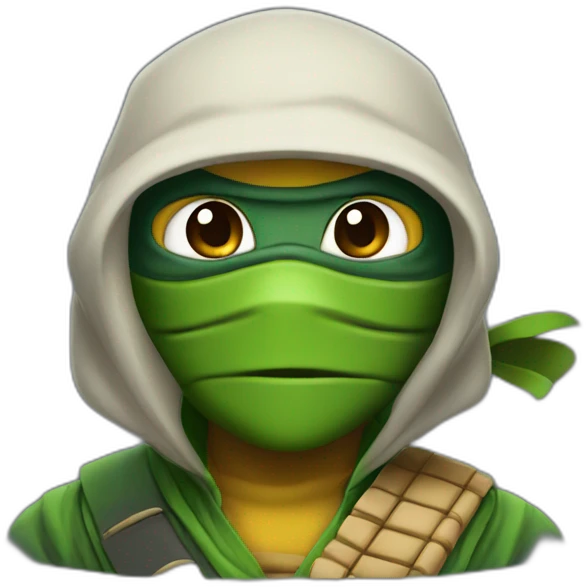 Tortue ninja emoji