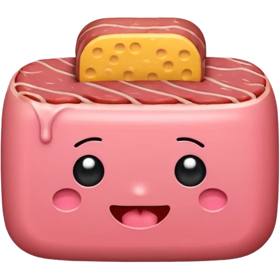 Toki Doki SPAM MEAT emoji