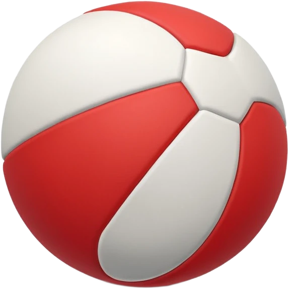 Pull ball with MB in the circle in on it emoji