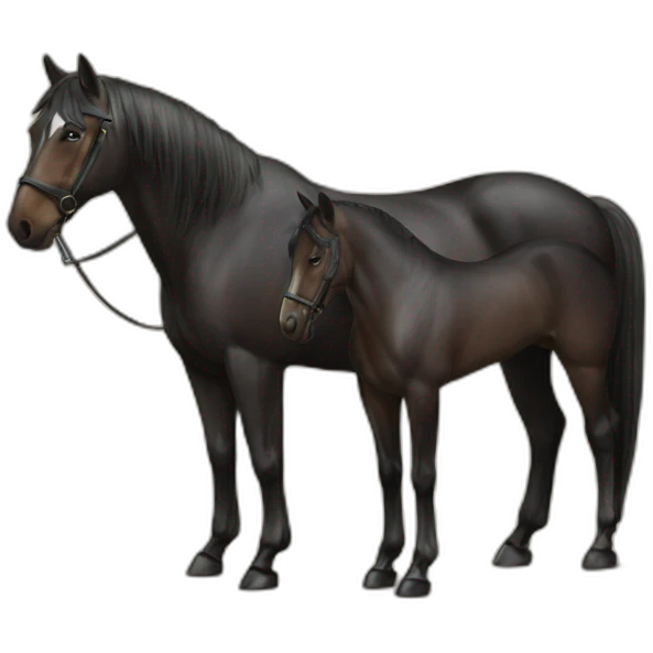 Paarden met Titus emoji