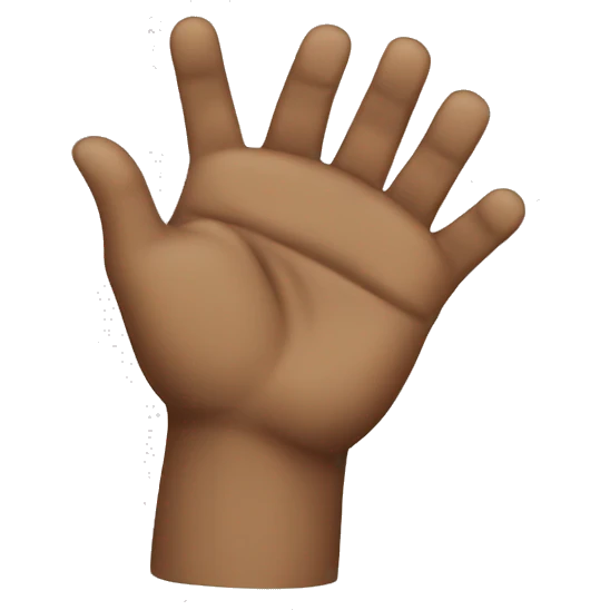 Rubbing hands together emoji