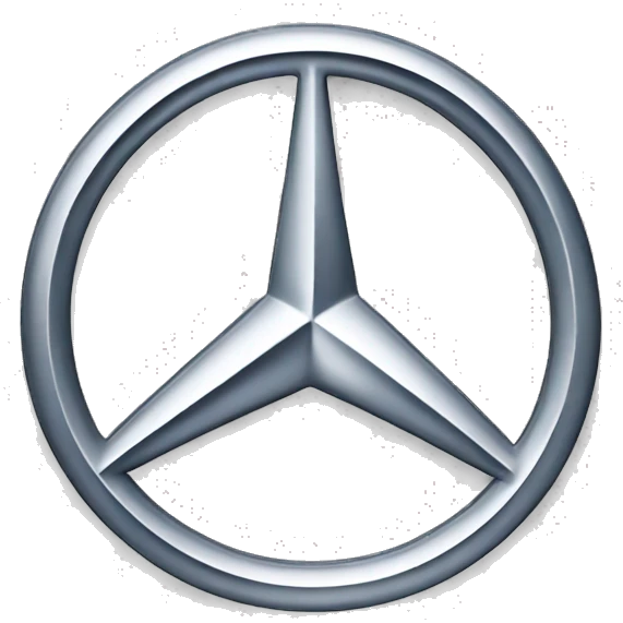 Mercedes benz logo emoji