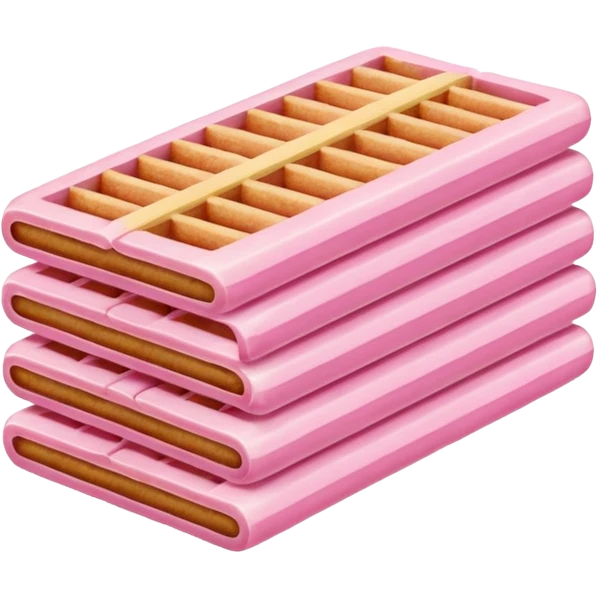 pink wafer sticks emoji