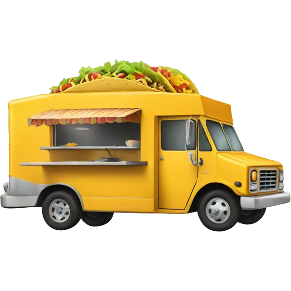 Taco truck emoji