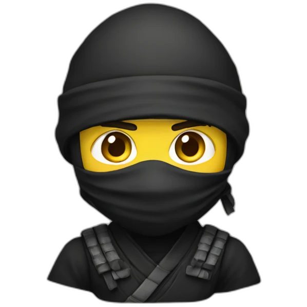 a ninja emoji