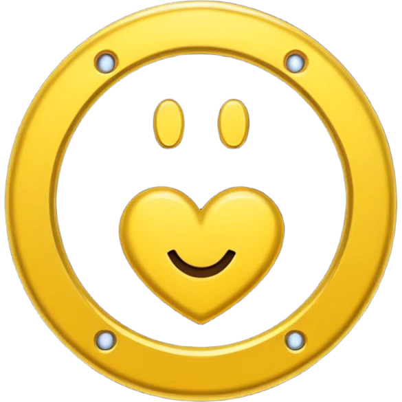 emoji mélangeant un caca et une pièce d'argent brillante emoji