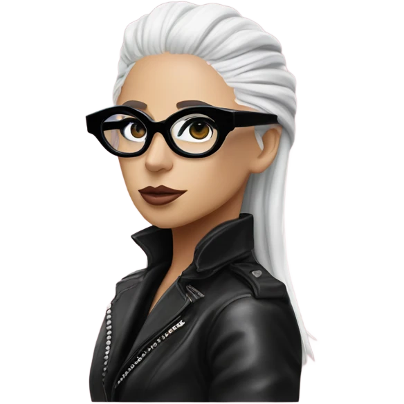lady gaga rain on me black glasses  emoji