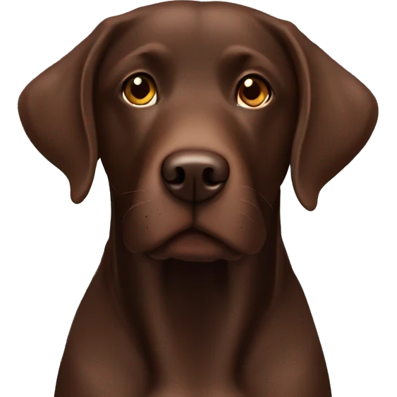 chocolate lab emoji