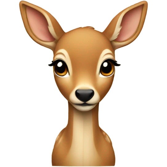 Beige Bambi  emoji