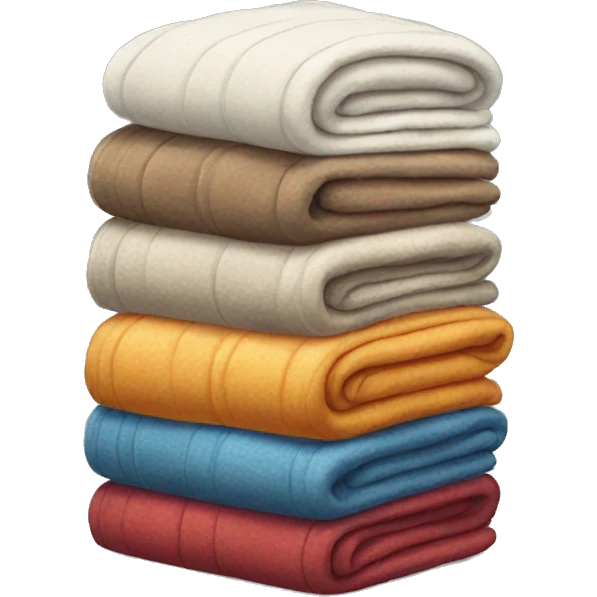 cosy blanket stack emoji