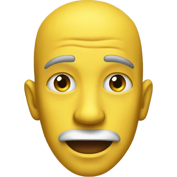 A yellow 🟡 with a ngeeee face emoji