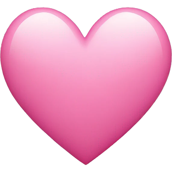 Pink heart emoji