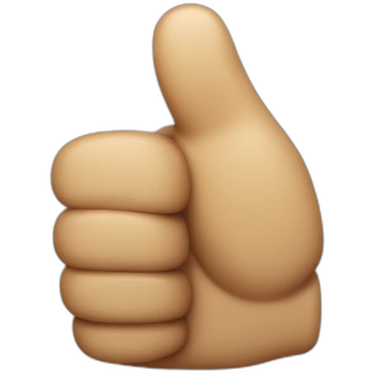 mucular thumbs up emoji