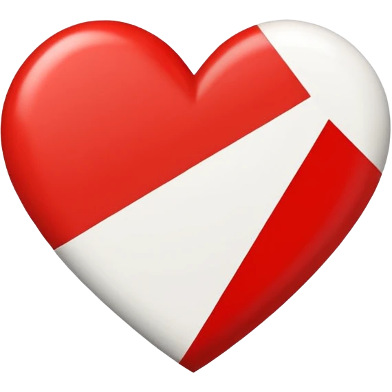 suprematism heart emoji