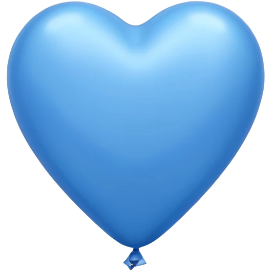 Blue heart balloon  emoji
