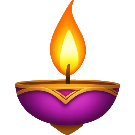 diwali diya emoji