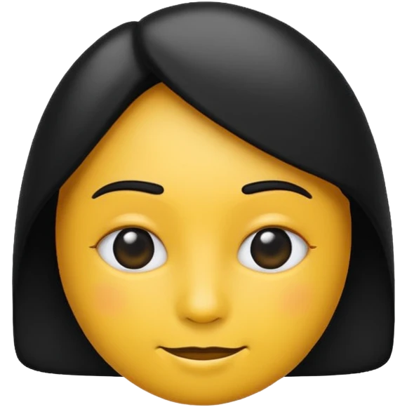 black "Mrs. or Mr." emoji emoji