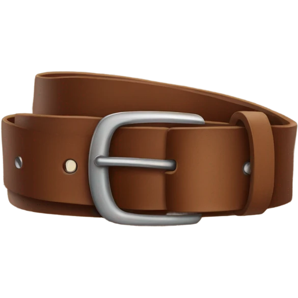 Leather belt emoji