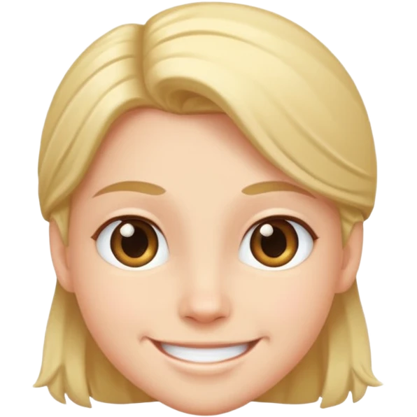 Güçlü şirin emoji