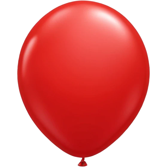 red baloon emoji