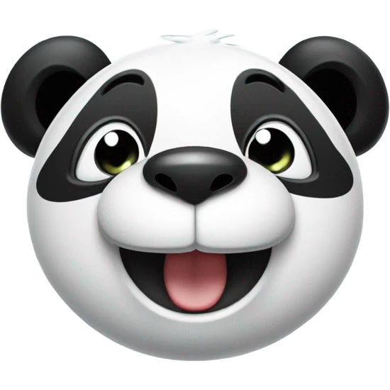 laughing panda emoji