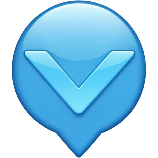 Blue checkmark emoji