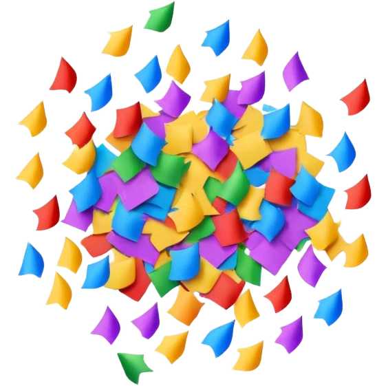 birthday confetti emoji