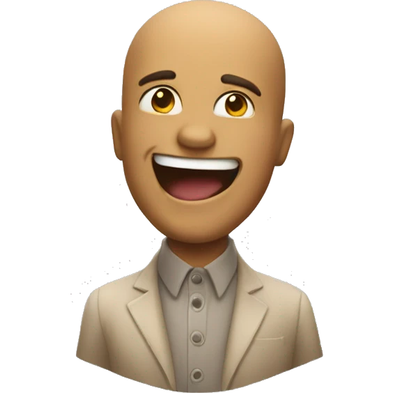 Polite smile with devious undertones emoji