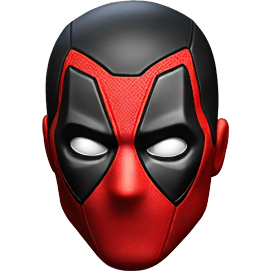 A head of Deadpool emoji