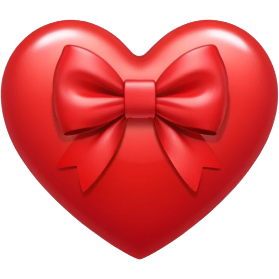 heart with a bow, kpop emoji