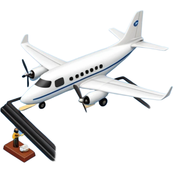 plane in an interdiction board emoji