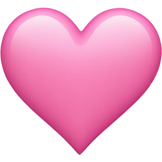 Pink heart emoji