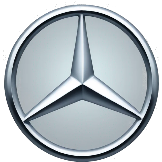 Mercedes benz logo emoji