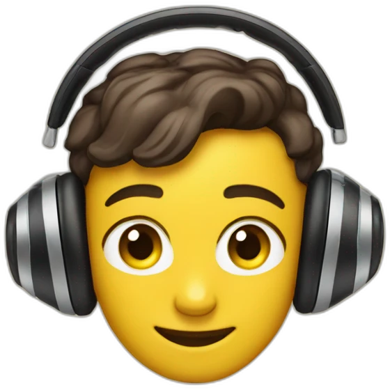 Casque air pods emoji