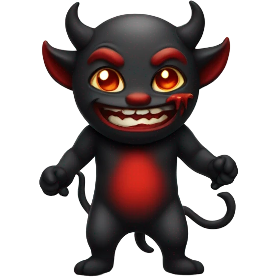 Cute devil  emoji