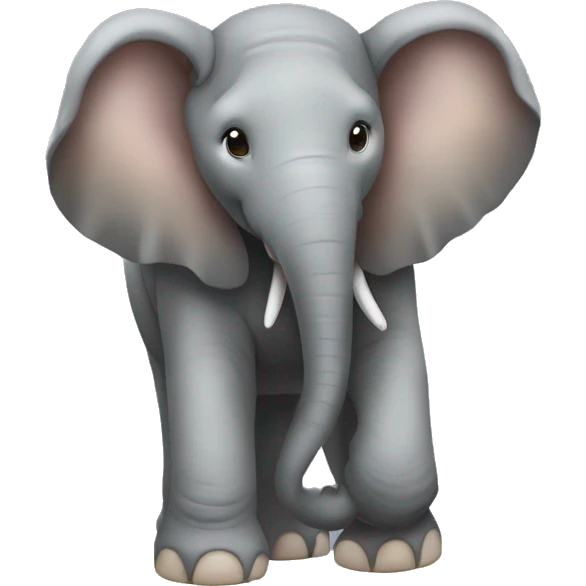 Conilleta i elefant enamorats  emoji