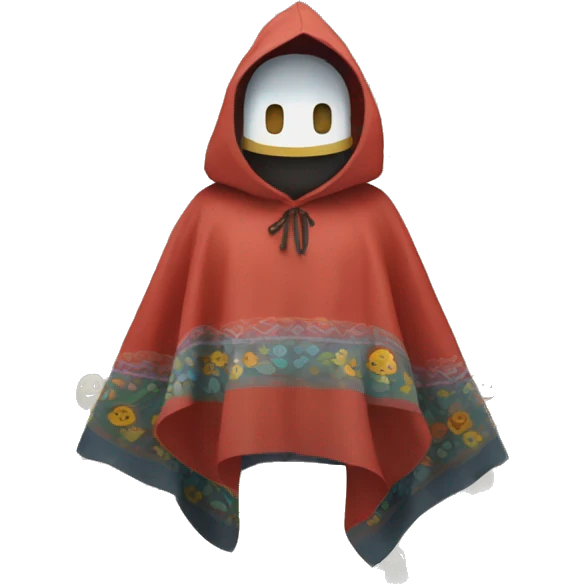 Studio ghibli poncho emoji