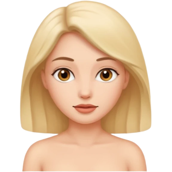 Woman without clothes  emoji
